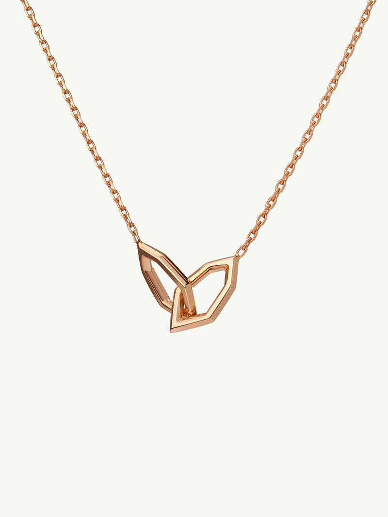 Amanti Necklace In 18K Rose Gold